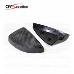 A STYLE CARBON FIBER SIDE MIRROR COVER FOR AUDI A3 S3 