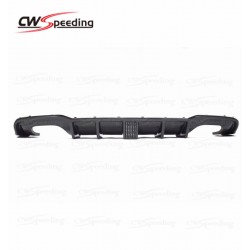 CARBON FIBER REAR DIFFUSER FOR AUDI A3 S3 WITH LEAD LIGHT 