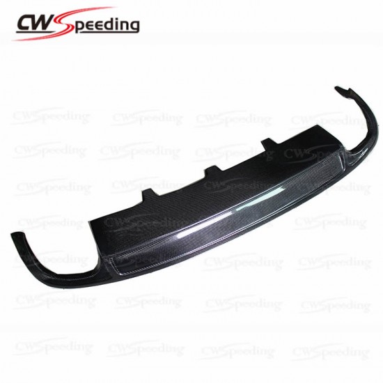 S4 STYLE CARBON FIBER REAR DIFFUSER (T-4) FOR 2013-2015 AUDI A4L B9 SEDAN