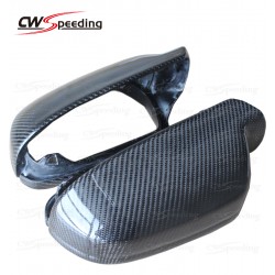 REPLACEMENT STYLE CARBON FIBER SIDE MIRROR COVER FOR 2013-2015 AUDI A4L B9