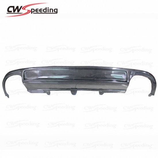 S4 STYLE CARBON FIBER REAR DIFFUSER(T-4) FOR 2009-2012 AUDI A4L B8 SEDAN