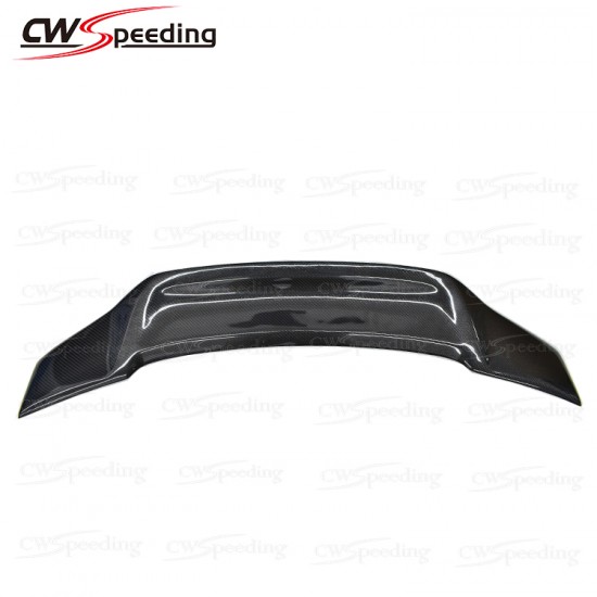 R STYLE CARBON FIBER REAR TRUNK SPOILER FOR AUDI A4