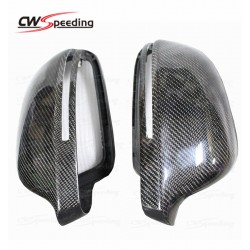 REPLACEMENT STYLE CARBON FIBER SIDE MIRROR COVER FOR 2009-2012 AUDI A4L B8