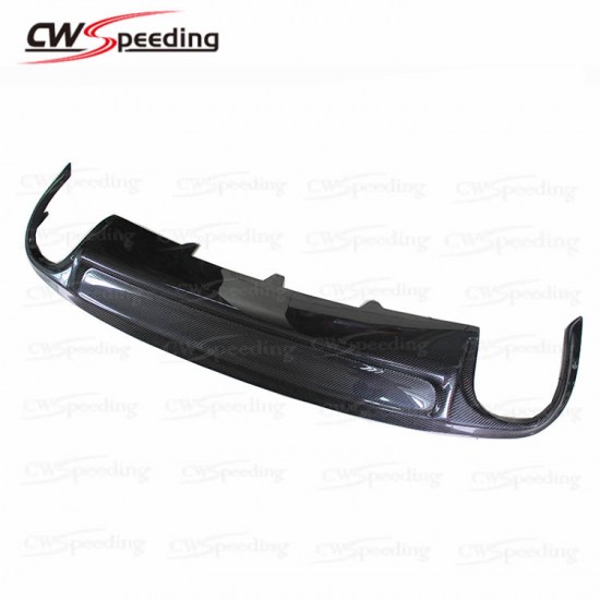 S5 STYLE CARBON FIBER REAR DIFFUSER (T-4)FOR 2009-2011 AUDI A5 4DOOR