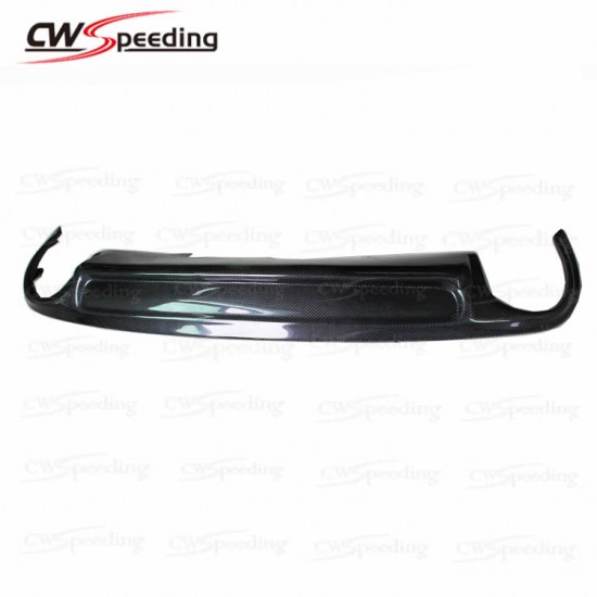 S5 STYLE CARBON FIBER REAR DIFFUSER (T-4)FOR 2009-2011 AUDI A5 4DOOR