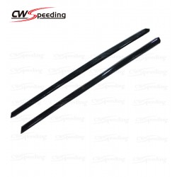 ABT STYLE CARBON FIBER SIDE DOOR PANEL INSETS FOR AUDI A7