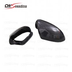 REPLACEMENT STYLE CARBON FIBER SIDE MIRROR COVER FOR AUDI A7