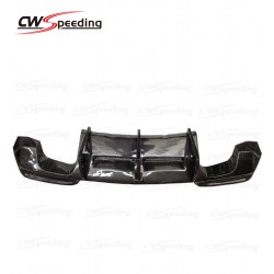 RZ STYLE CARBON FIBER REAR DIFFUSER FOR  1 SERIES BMW E82 1M