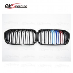 M COLOR CARBON FIBER FRONT GRILLE FOR 2016-2017 BMW 1 SERIES F20 