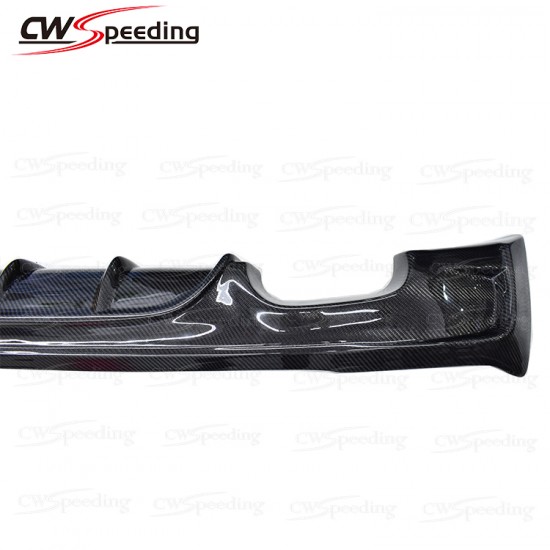 EXOTIC STYLE CARBON FIBER REAR BUMPER LIP (4-T) FOR BMW 2 SERIES F22 