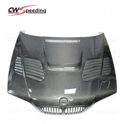 GTR STYLE CARBON FIBER HOOD FOR 2002-2005 BMW 3 SERIES E46 2D