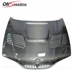 GTR STYLE CARBON FIBER HOOD FOR 2002-2005 BMW 3 SERIES E46 2D