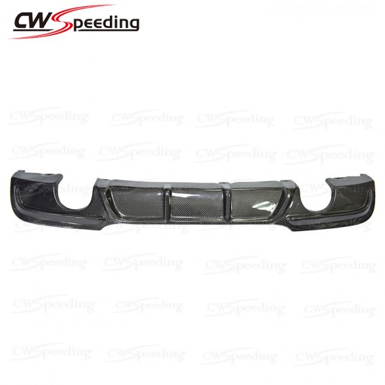 CARBON FIBER REAR DIFFUSER（2-T) FOR BMW 3 SERIES E90 MT