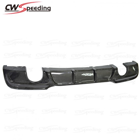 CARBON FIBER REAR DIFFUSER（2-T) FOR BMW 3 SERIES E90 MT