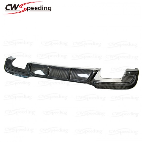 CARBON FIBER REAR DIFFUSER（4-T) FOR BMW 3 SERIES E90 MT