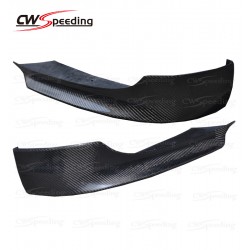 CARBON FIBER FRONT BUMPER CANARDS FOR BMW 3 SERIES E90