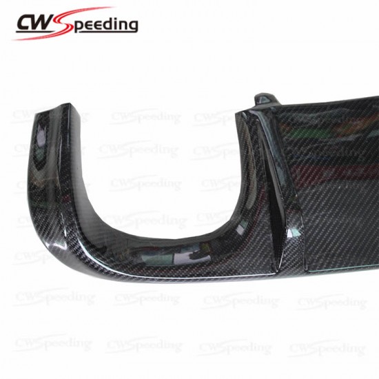 H2 STYLE CARBON FIBER REAR LIP REAR BUMPER LIP REAR DIFFUSER FOR BMW 3 SERIES E92 M3