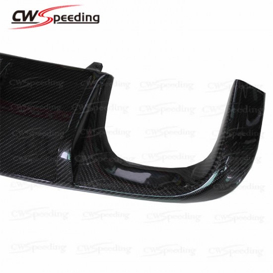 H2 STYLE CARBON FIBER REAR LIP REAR BUMPER LIP REAR DIFFUSER FOR BMW 3 SERIES E92 M3