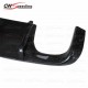 H2 STYLE CARBON FIBER REAR LIP REAR BUMPER LIP REAR DIFFUSER FOR BMW 3 SERIES E92 M3