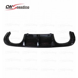 H2 STYLE CARBON FIBER REAR LIP REAR BUMPER LIP REAR DIFFUSER FOR BMW 3 SERIES E92 M3