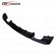 PERFORMANCE STYLE CARBON FIBER REAR BUMPER LIP (T-4) FOR 2012-2016 BMW 3 SERIES F30 F35 (ONLY FOR M-TECH BUMPER)