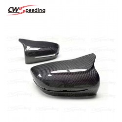 M STYLE CARBON FIBER SIDE MIRROR COVER FOR BMW 3 SERIES G20