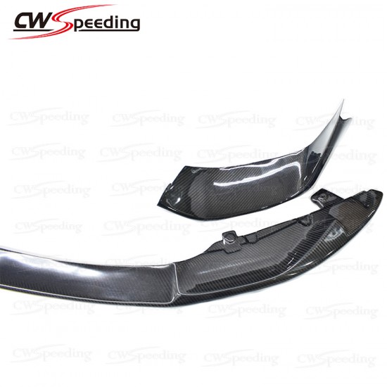 M PERFORMANCE STYLE CARBON FIBER FRONT LIP FOR 2014-2016 BMW 3 4 SERIES F80 F82 M3 M4