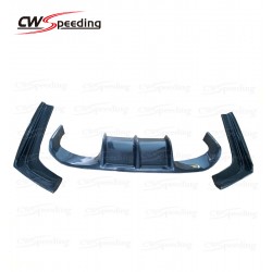 V STYLE CARBON FIBER REAR DIFFUSER FOR BMW 4 SERIES F82 F83 M4