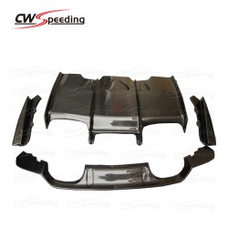 PSM STYLE CARBON FIBER REAR DIFFUSER FOR BMW 3 4 SERIES F80 F82 M3 M4