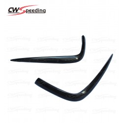 CARBON FIBER FRONT BUMPER LAMP COVER FOR BMW 5 SERIES F10 MT