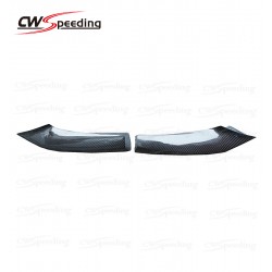 V STYLE CARBON FIBER FRONT BUMPER CANARD FOR BMW 5 SERIES F10 MT