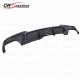 V STYLE CARBON FIBER REAR DIFFUSER FOR BMW 5 SERIES F10 MT M5