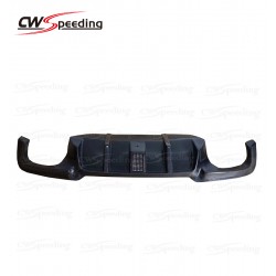 CARBON FIBER REAR DIFFUSER WITH LED LIGHTS FOR BMW 5 SERIES F10 F18