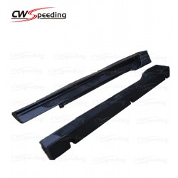 CARBON FIBER SIDE SKIRTS FOR 2010-2014 CHEVROLET CAMARO V6 V8 