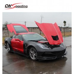 CWS STYLE FIBER GLASS BODY KIT FOR 2014-2016 CHEVROLET CORVETTE STINGRAY C7