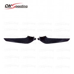 CARBON FRONT SPOILER WINGS FOR 2011-2013 FERRARI 458 ITALIA AND SPIDER