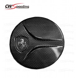 CAPRISTO STYLE DRY CARBON FIBER GAS FUEL DOOR FOR FERRARI 488 GTB