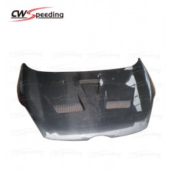 EVO STYLE CARBON FIBER HOOD FOR 2009 FORD FIESTA 