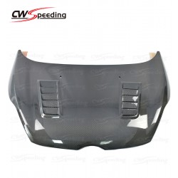 RS STYLE CARBON FIBER HOOD FOR 2009 FORD FIESTA 