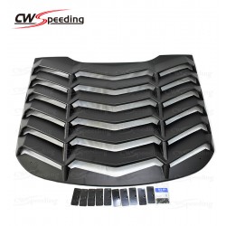 LAMBORGHINI STYLE PP MATERIAL REAR WINDOW LOUVER FOR 2015-2017 FORD MUSTANG 