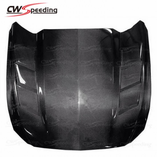 AC STYLE CARBON FIBER HOOD FOR 2015-2017 FORD MUSTANG