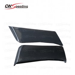 ROUSH STYLE CARBON FIBER REAR FENDER VENTS FOR 2015-2017 FORD MUSTANG 