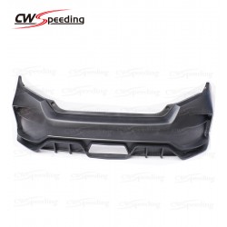 CWS STYLE FIBER GLASS FRONT BUMPER FOR 2014-2018 HONDA CIVIC X