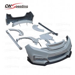 CWS-CA STYLE FIBER GLASS BODY KIT FOR 2014-2016 HONDA FIT GK5 