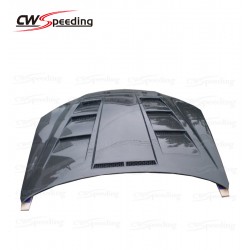 TW STYLE CARBON FIBER HOOD FOR 2009-2011 HYUNDAI GENESIS COUPE 