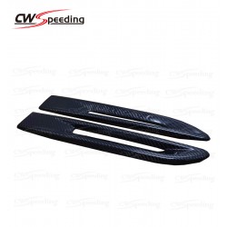 CARBONB FIBER FRONT FENDER VENTS FOR 2015-2016 JAGUAR XE