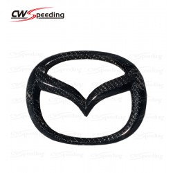 CARBON FIBER LOGO EMBLEM FOR MAZDA 3