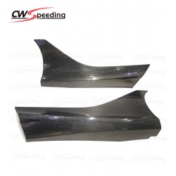 CARBON FIBER FRONT FENDER SIDE FINS FOR MCLAREN 720S