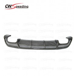 BARBUS STYLE CARBON FIBER REAR DIFFUSER FOR 2014 MERDECEDES BENZ A-CLASS W176 A180 A200 A250 A260 A45