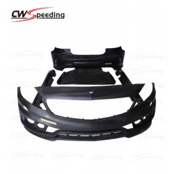 WALD STYLE FIBER GLASS BODY KIT FOR 2013-2015 MERCEDES BENZ A-CLASS W176 A180 A200 A250 A260 AMG A45